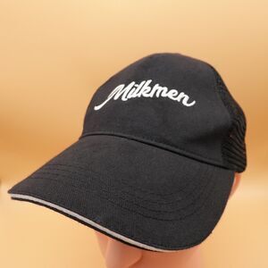 Milwaukee Milkmen Hat Cap Snap Back Mesh Trucker Embroidered Script Baseball